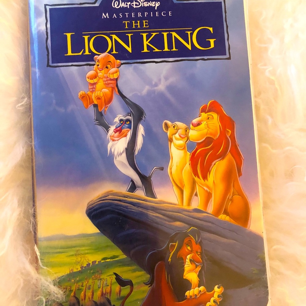 Collectible Purple label Lion King VHS Master Coll